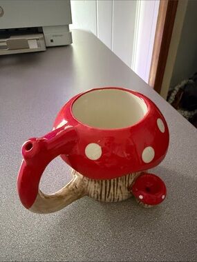 Mushroom mug with bowl
